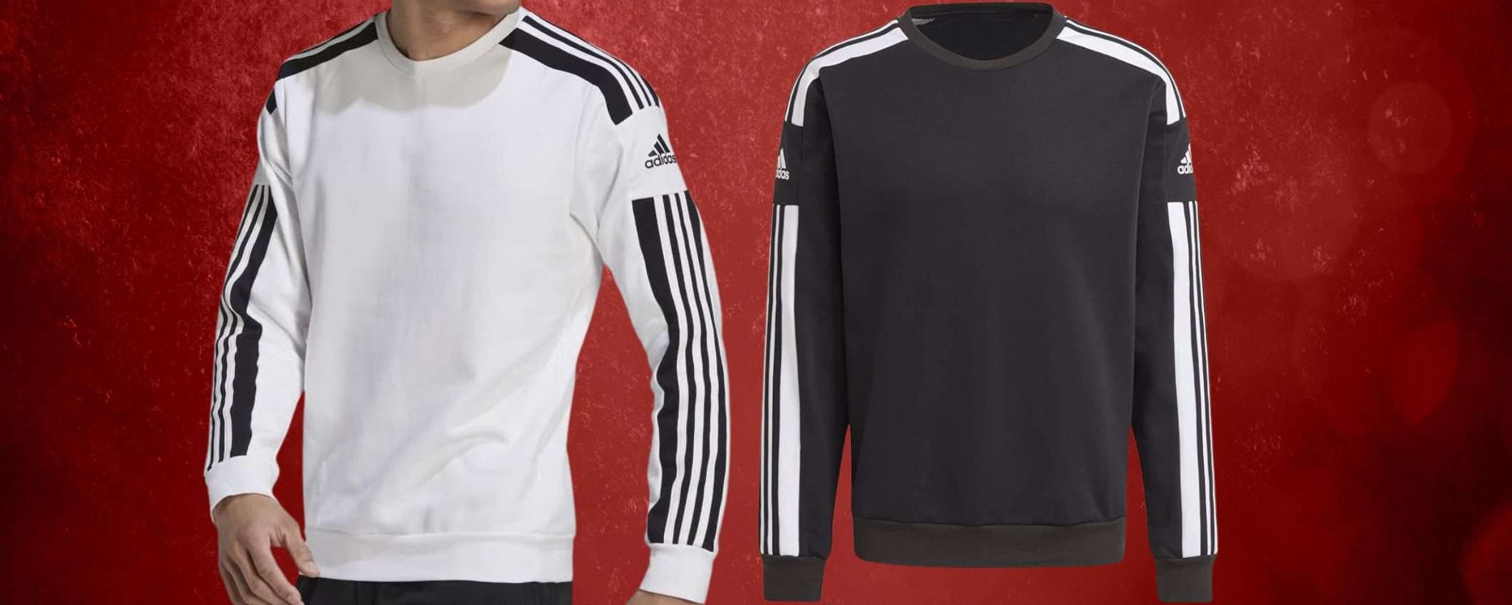 Felpa Adidas da 22€ su Amazon: occasioni ASSURDE, sconti fino al 51% Felpa Adidas da 22€ su Amazon: occasioni ASSURDE, sconti fino al 51%
