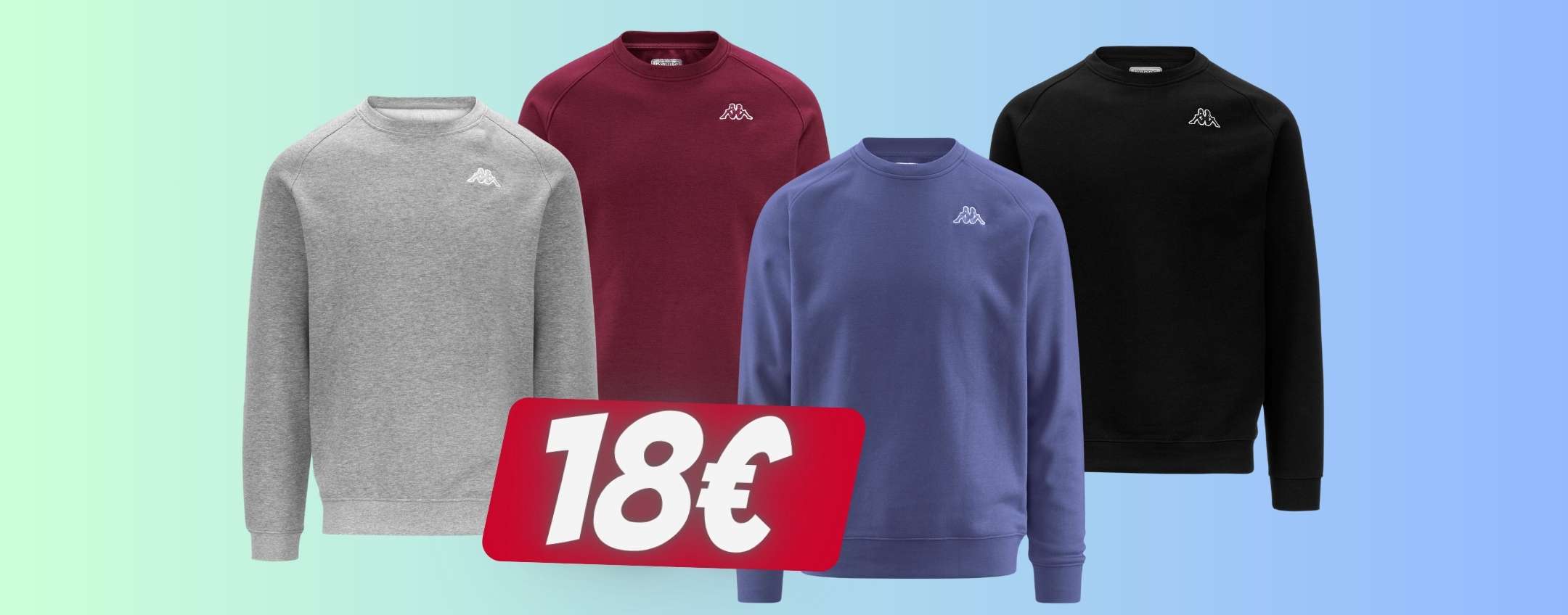 Felpa Di Cotone Firmata Kappa A Soli 18 Su Ebay è Regalata