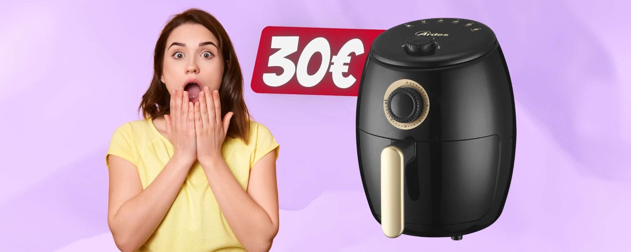Friggitrice ad aria SUPER COMPATTA a costo ridicolo su eBay (30€) Friggitrice ad aria SUPER COMPATTA a costo ridicolo su eBay (30€)