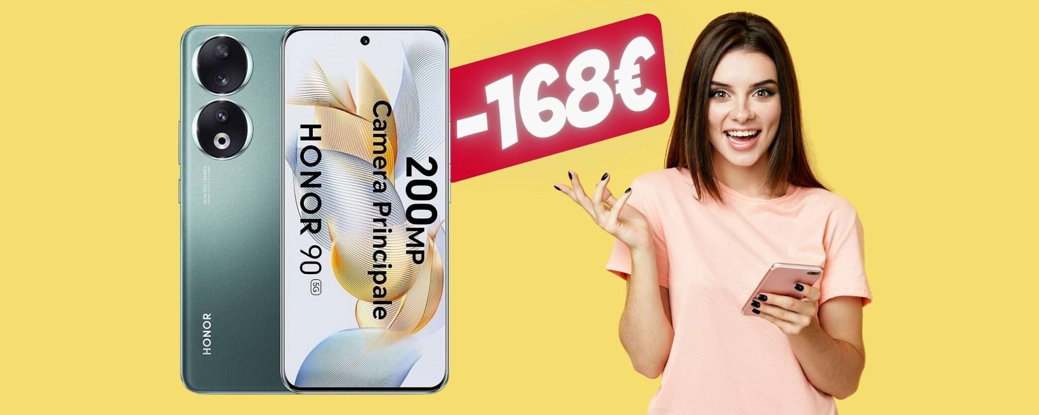 HONOR 90 5G da 512GB su eBay a un prezzo che SPACCA (-168€) HONOR 90 5G da 512GB su eBay a un prezzo che SPACCA (-168€)
