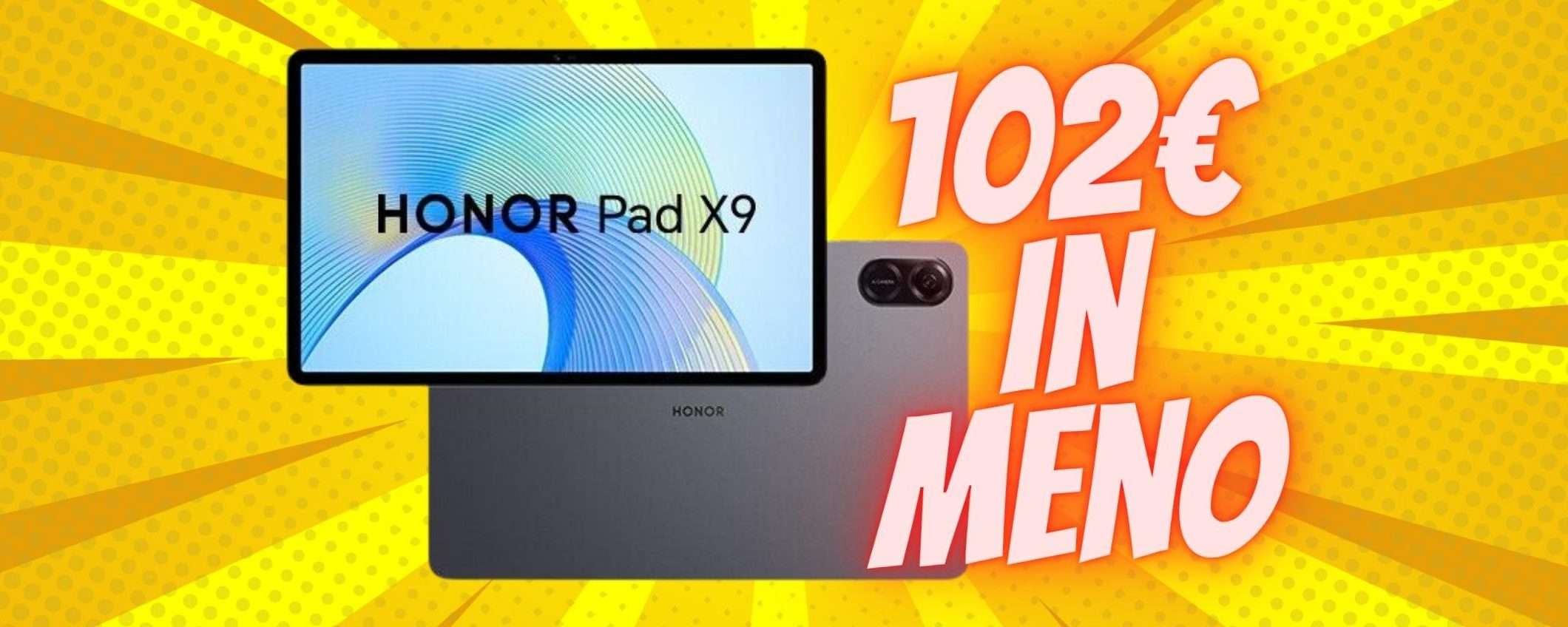 Honor Pad X9 da 128GB: tablet SUPER a prezzo REGALO (-102€) Honor Pad X9 da 128GB: tablet SUPER a prezzo REGALO (-102€)