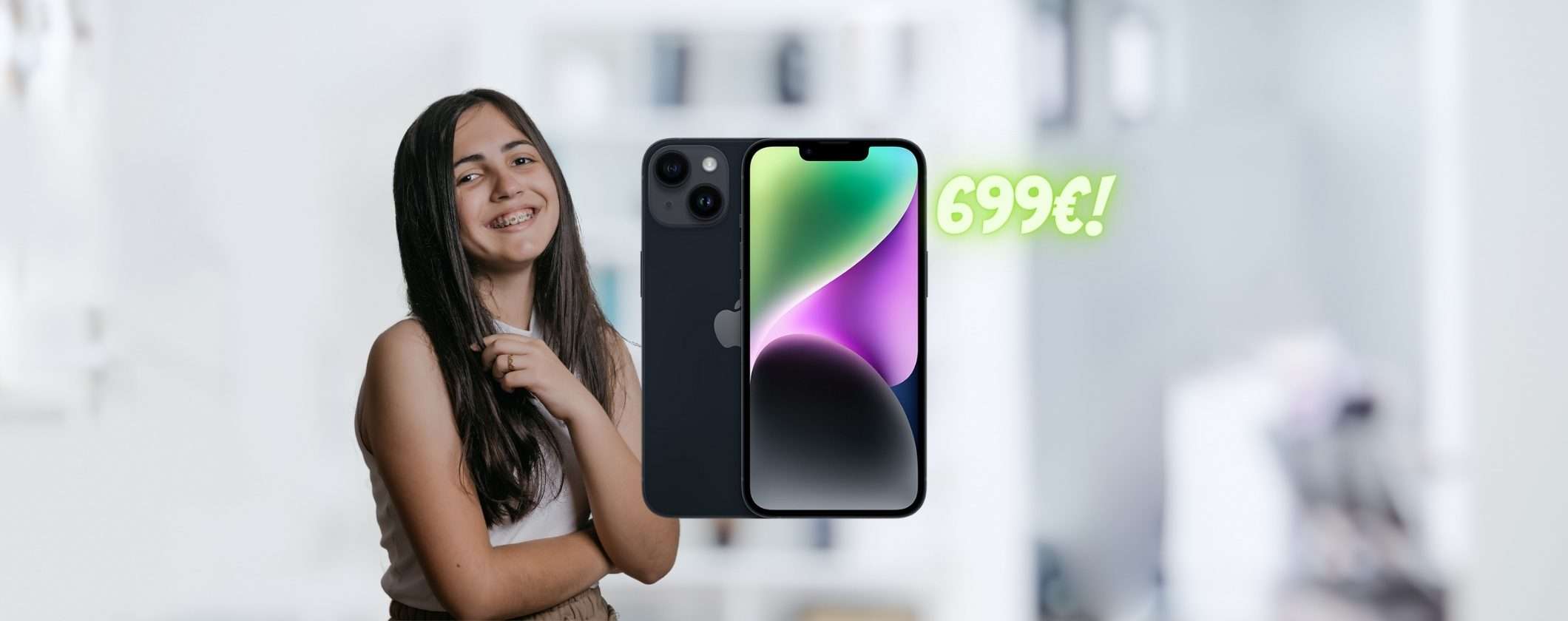 iPhone 14 a PREZZO SPAZIALE: solo 699€ al Sottocosto Unieuro iPhone 14 a PREZZO SPAZIALE: solo 699€ al Sottocosto Unieuro