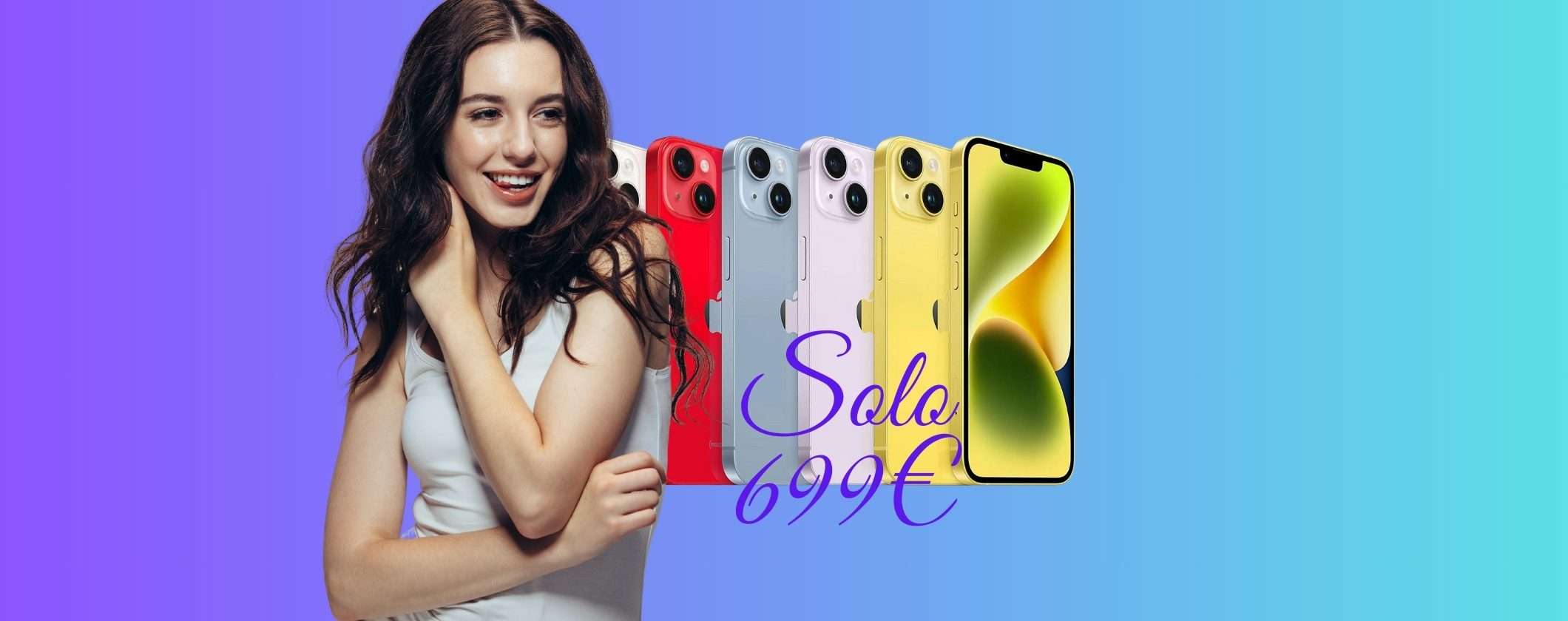 iPhone 14: ULTIMI PEZZI rimasti a 699€ su MediaWorld iPhone 14: ULTIMI PEZZI rimasti a 699€ su MediaWorld