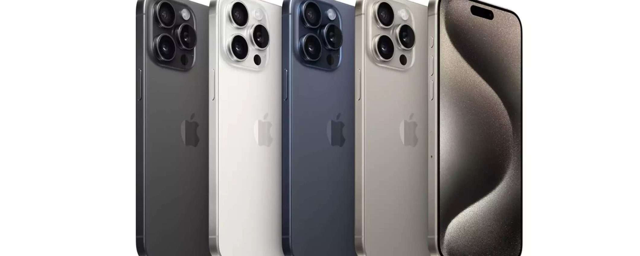 iPhone 15 Pro a PREZZO SCONTATO su Amazon (128 e 256 GB, anche in 5 rate) iPhone 15 Pro a PREZZO SCONTATO su Amazon (128 e 256 GB, anche in 5 rate)