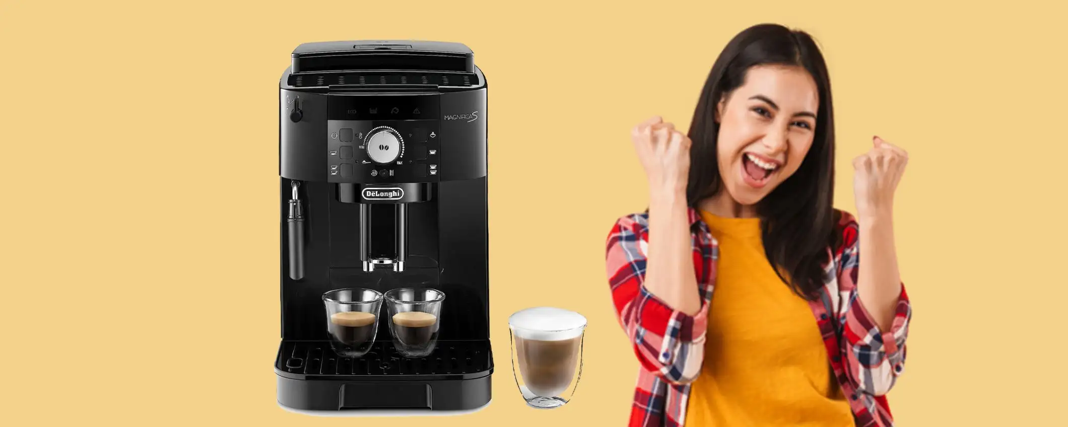 Macchina per caffè in grani o polvere De’Longhi: doppio sconto WOW Macchina per caffè in grani o polvere De’Longhi: doppio sconto WOW
