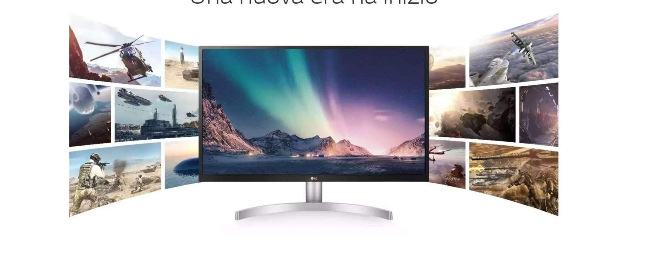 Questo monitor da 27 pollici di LG è al MINIMO STORICO su Amazon