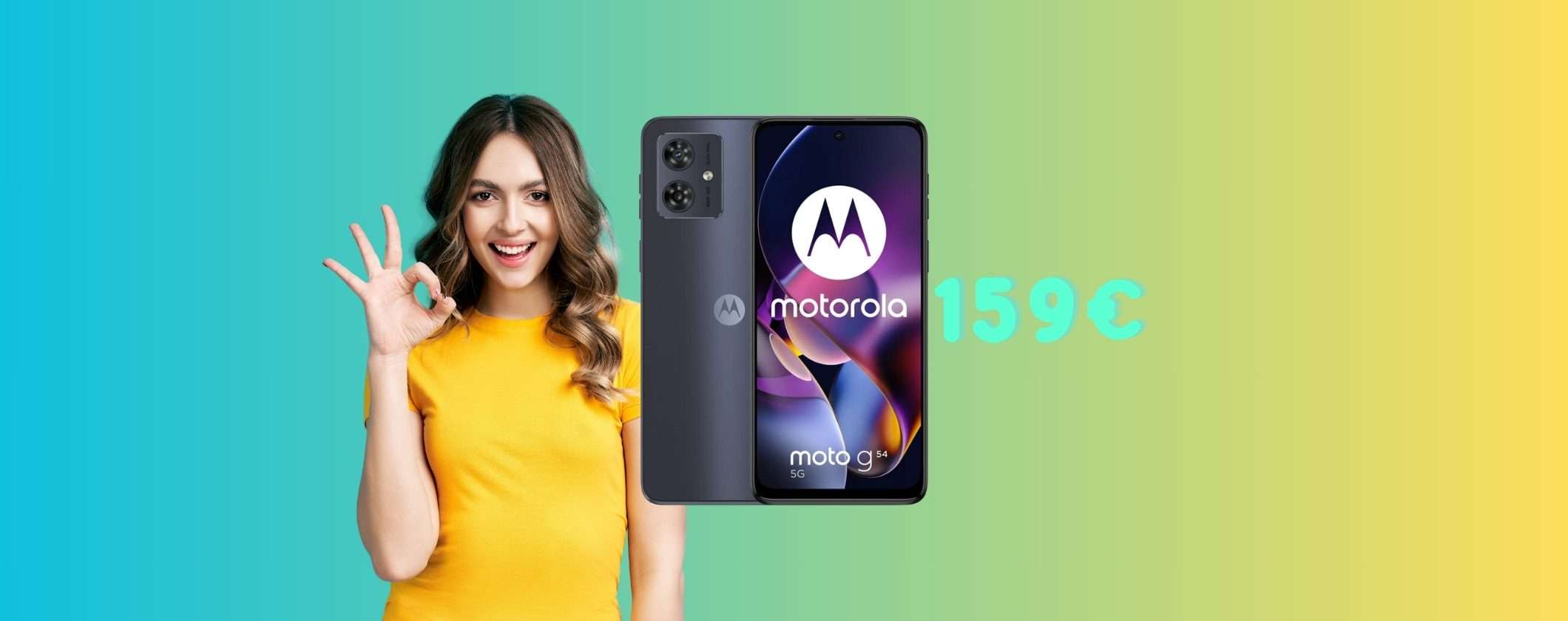 Motorola moto g54: display 120Hz a soli 159€ OGGI su eBay