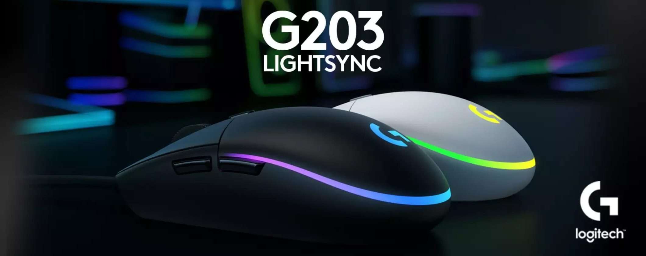 Mouse Logitech G203 LIGHTSYNC: la promozione di Amazon è ASSURDA
