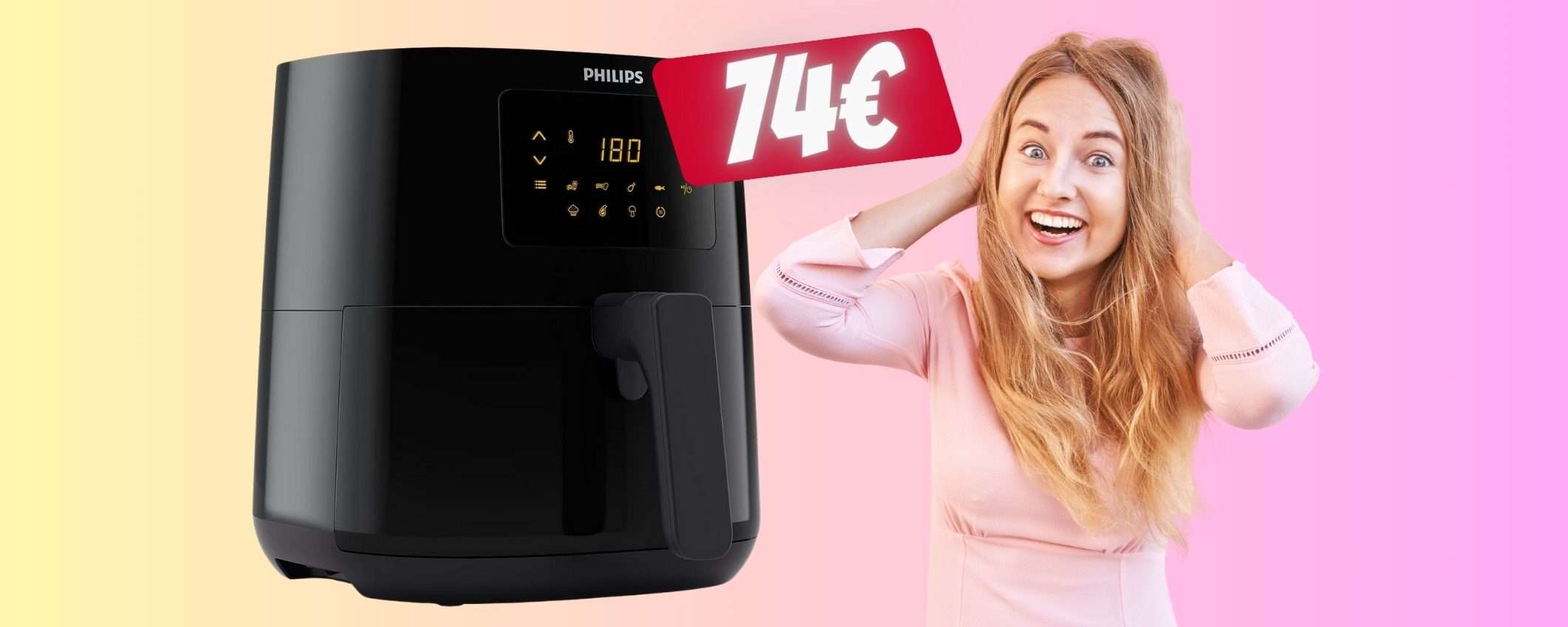 OFFERTA FOLLE su Amazon per la friggitrice ad aria Philips (74€) OFFERTA FOLLE su Amazon per la friggitrice ad aria Philips (74€)