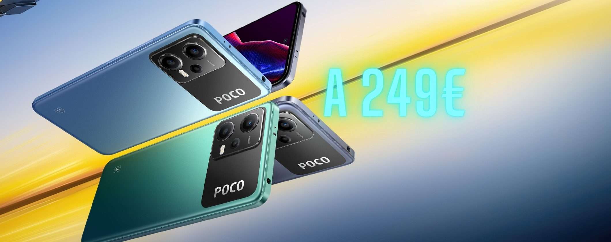 POCO X5: ULTIME ORE a soli 249€ POCO X5: ULTIME ORE a soli 249€