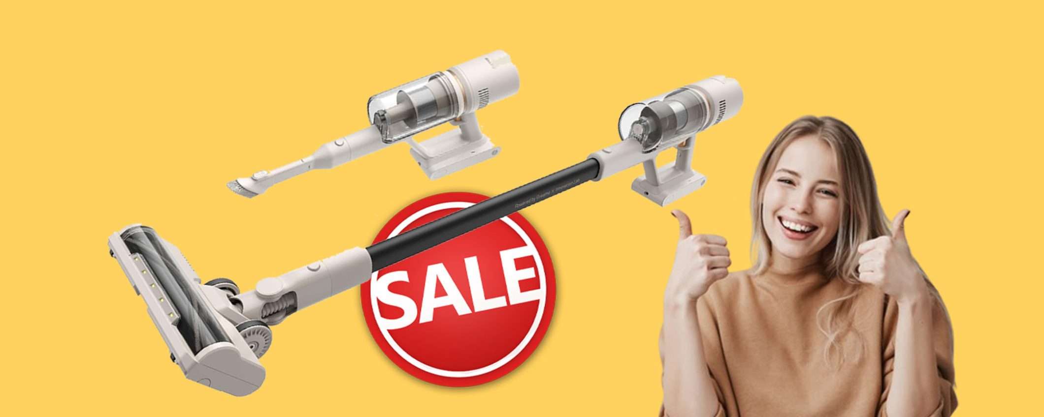 Potentissimo aspirapolvere senza fili Dreame U10: offerta TOP! Potentissimo aspirapolvere senza fili Dreame U10: offerta TOP!