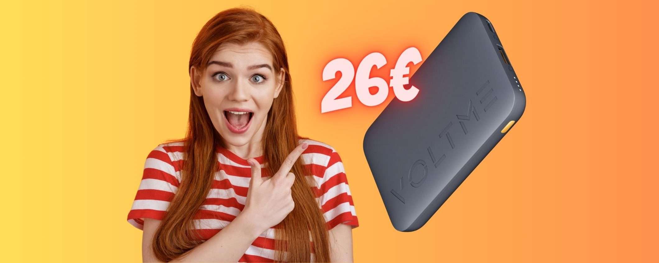 Power Bank POTENTE e ULTRA SOTTILE con appena 26€ Power Bank POTENTE e ULTRA SOTTILE con appena 26€
