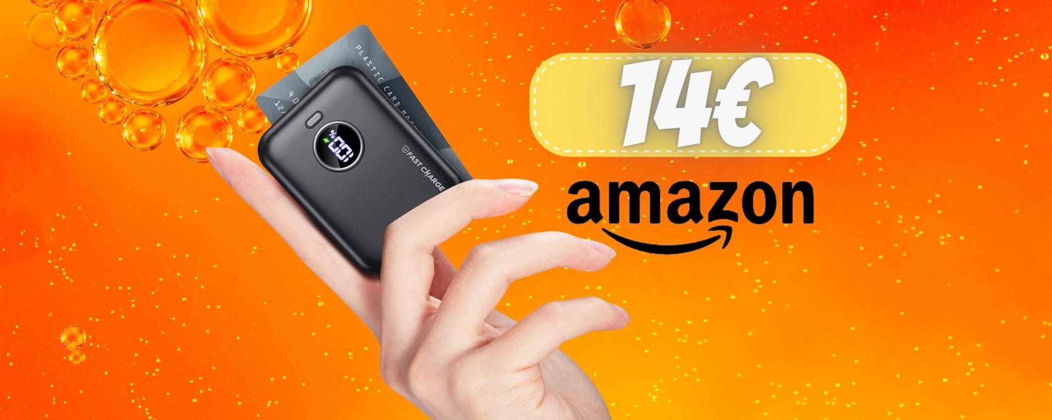 Power Bank POTENTISSIMO che sta nel palmo della mano a 14€ Power Bank POTENTISSIMO che sta nel palmo della mano a 14€