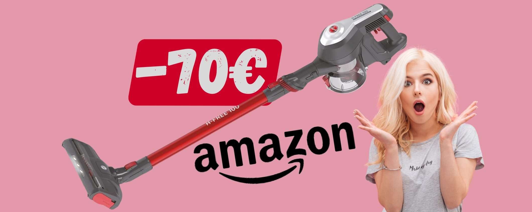 PREZZO BOMBA su Amazon per la scopa elettrica Hoover (-70€) PREZZO BOMBA su Amazon per la scopa elettrica Hoover (-70€)