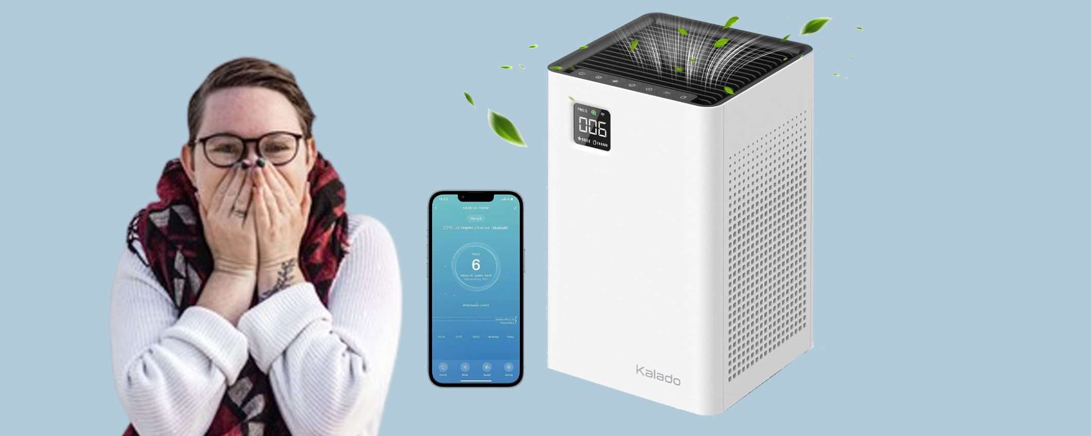 Purificatore d’aria smart con WiFi a METÀ PREZZO con coupon Purificatore d’aria smart con WiFi a METÀ PREZZO con coupon