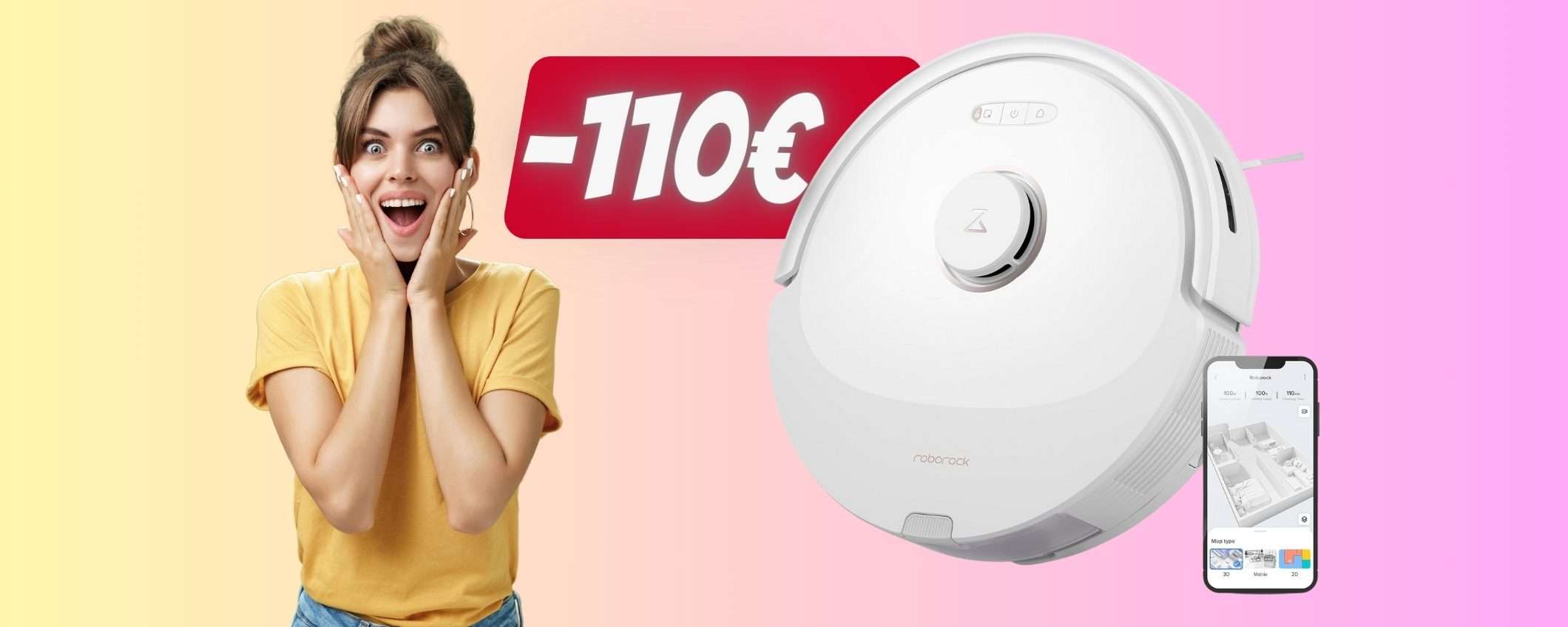 Roborock Q8 Max: aspirazione da 55Kpa e lava in una passata (-110€) Roborock Q8 Max: aspirazione da 55Kpa e lava in una passata (-110€)