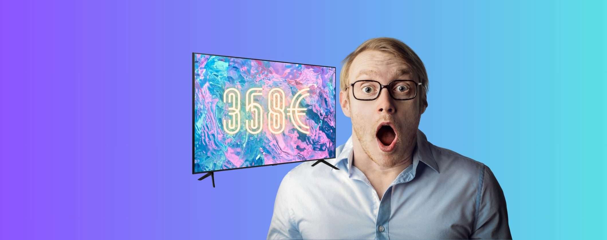 Samsung Crystal TV 4K: POTENZA e DETTAGLI a soli 358€ Samsung Crystal TV 4K: POTENZA e DETTAGLI a soli 358€