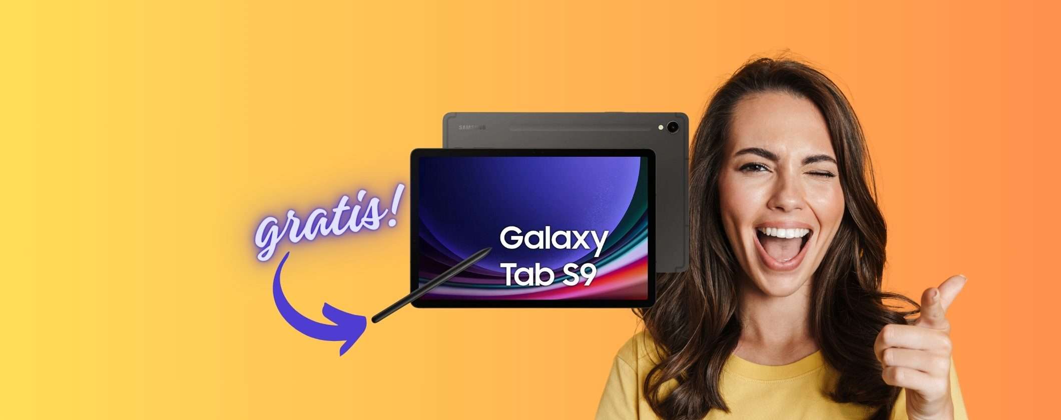 Samsung Galaxy Tab S9: solo 699€ con S Pen GRATIS Samsung Galaxy Tab S9: solo 699€ con S Pen GRATIS