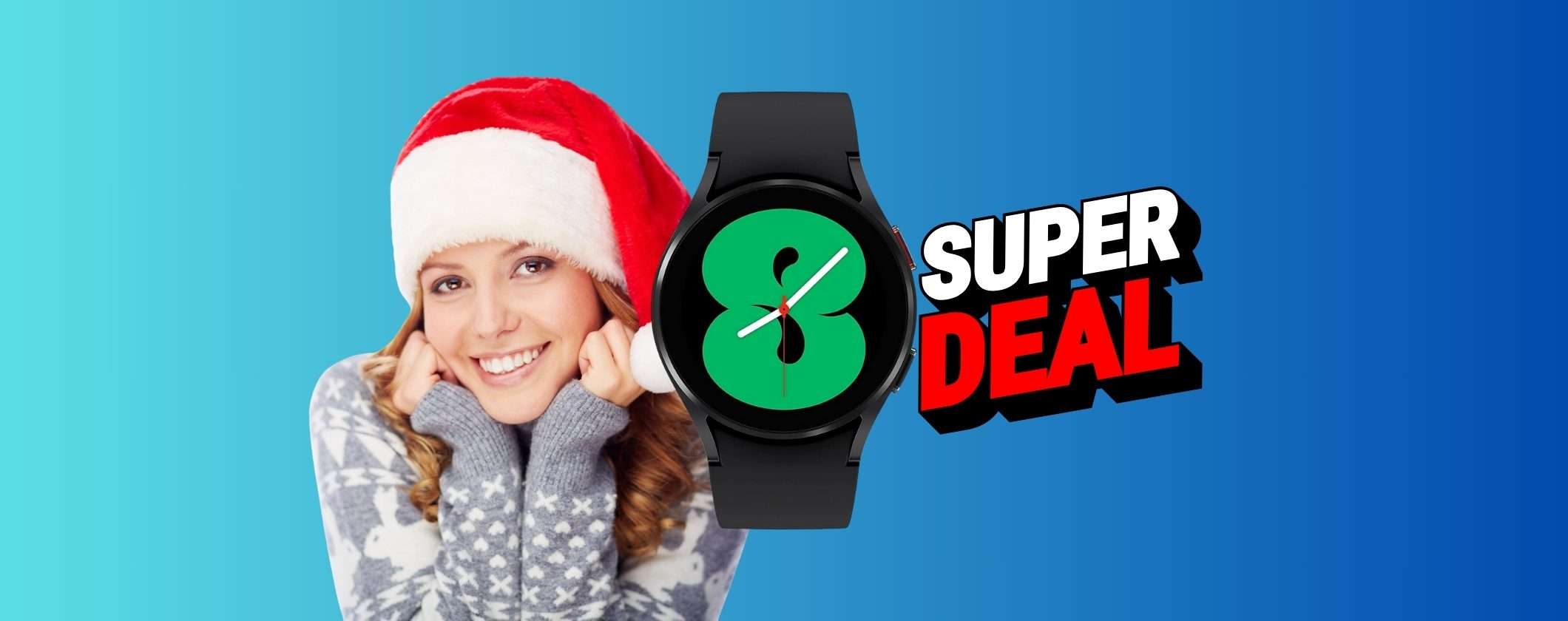 Samsung Galaxy Watch4: SUPER PREZZO a NATALE su Amazon Samsung Galaxy Watch4: SUPER PREZZO a NATALE su Amazon
