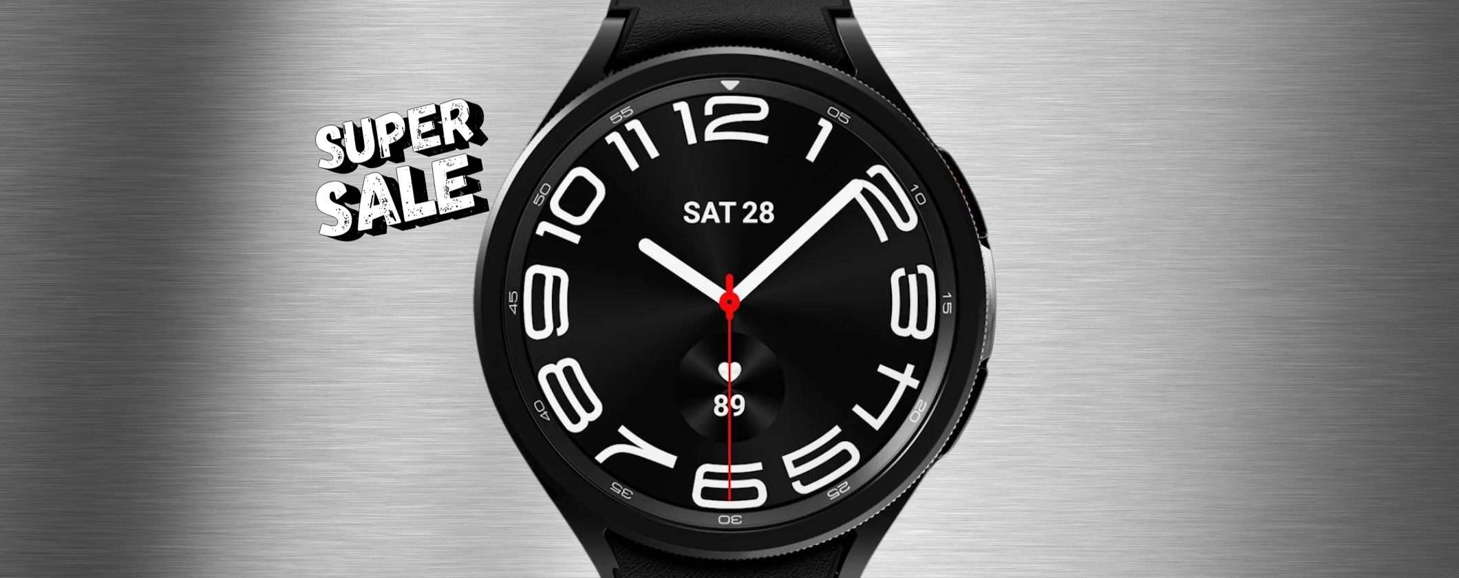 Samsung Galaxy Watch6 Classic: la perfezione in Super Offerta Samsung Galaxy Watch6 Classic: la perfezione in Super Offerta