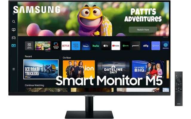 Samsung Smart Monitor M5, den 27-tums smarta TV:n HYBRID KOLLAPSERAR med 36 %
