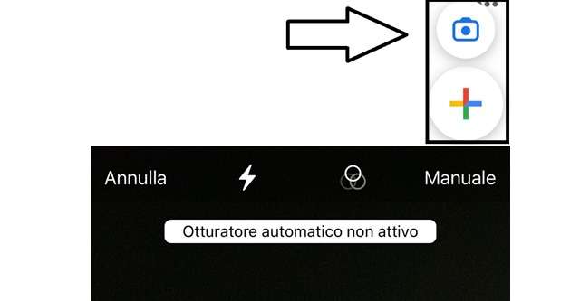 Scansione documenti su Google drive per iOS