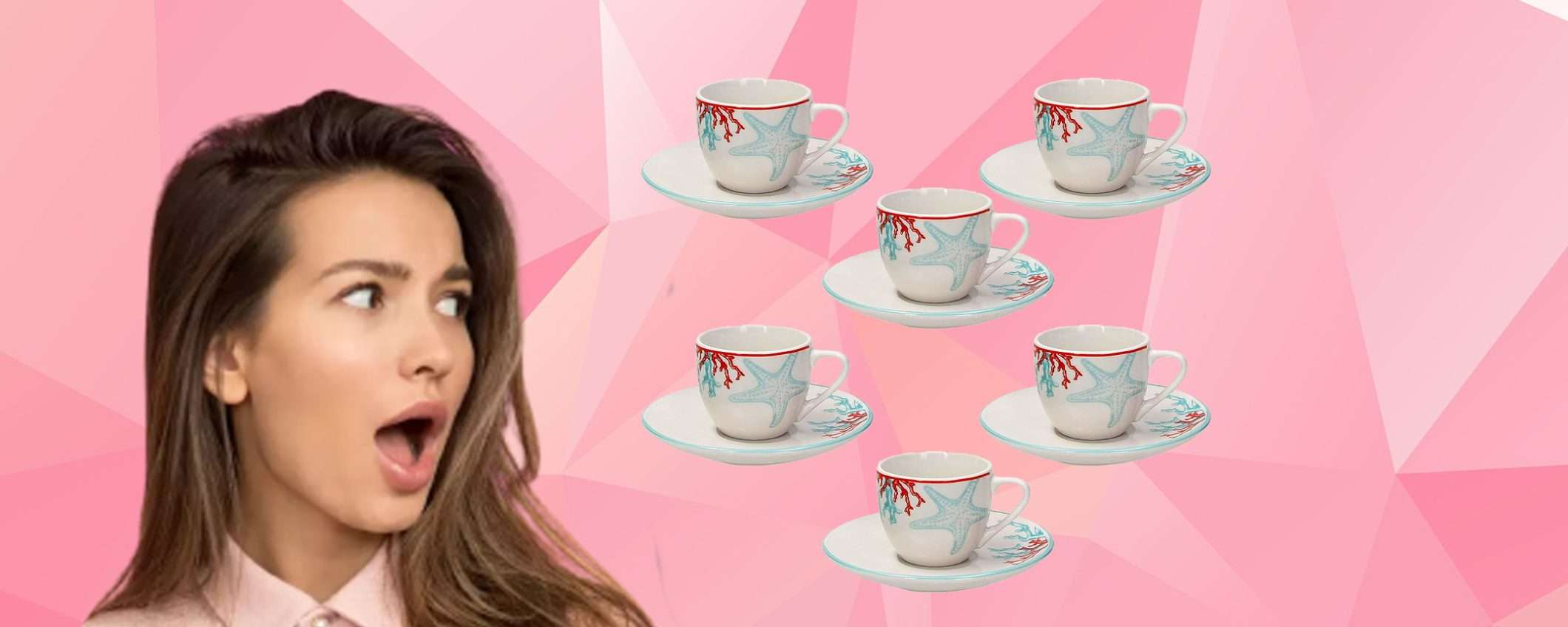 Set di 6 tazze da caffè Tognana in MEGA sconto su Amazon Set di 6 tazze da caffè Tognana in MEGA sconto su Amazon