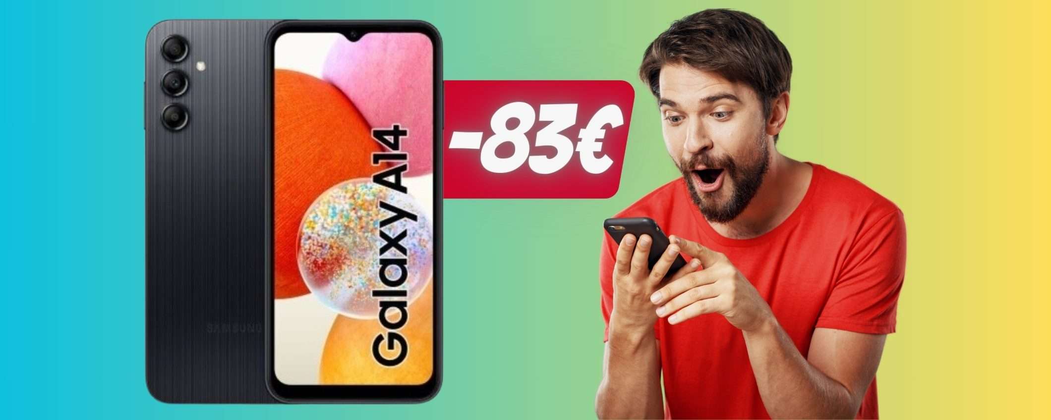 Smartphone con il miglior rapporto qualità prezzo? Samsung Galaxy A14 Smartphone con il miglior rapporto qualità prezzo? Samsung Galaxy A14