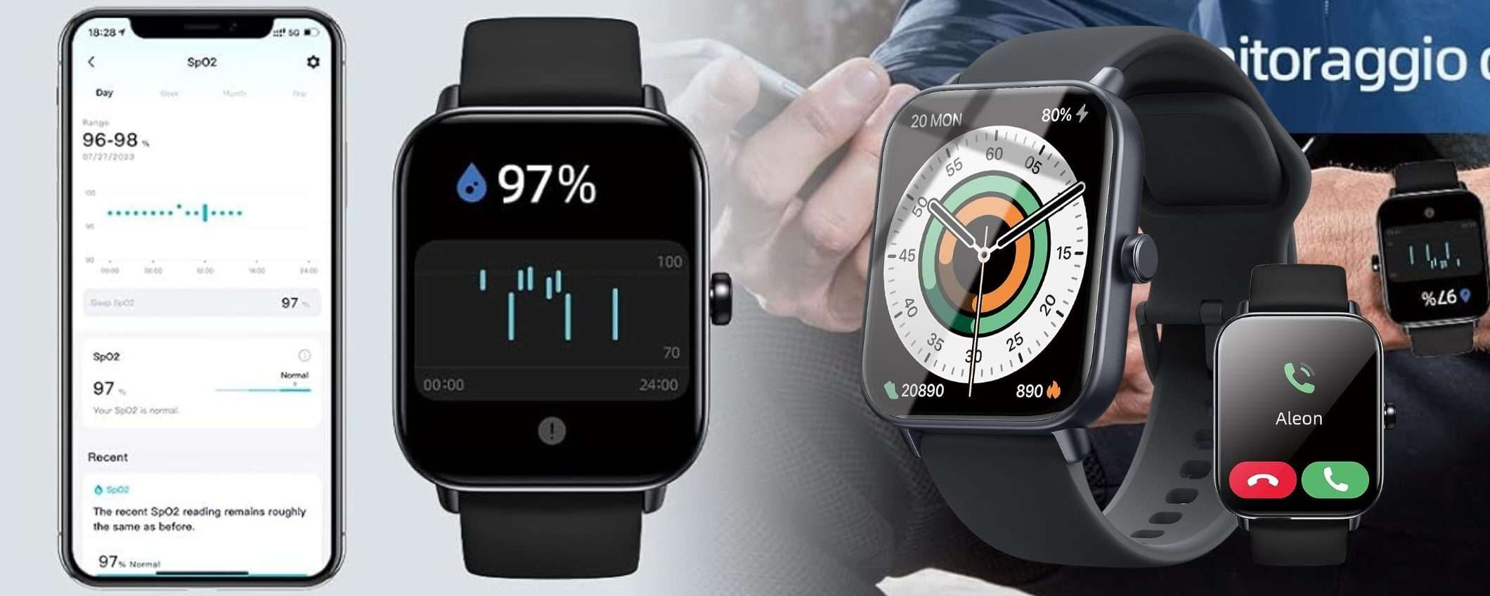 Smartwatch a 19€ su Amazon: un PC da polso a prezzo BOMBA su Amazon