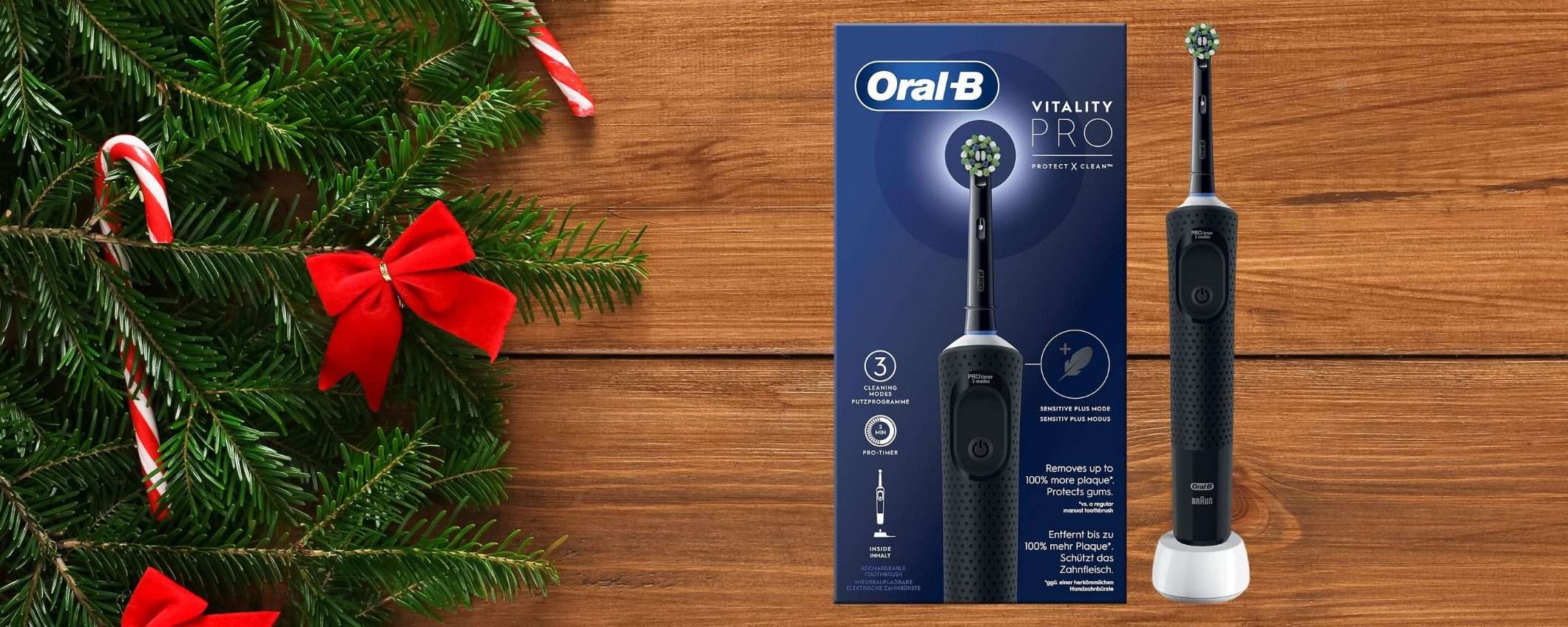 Oral-B Vitality Pro a 22,99€: ECCELLENTE spazzolino elettrico ricaricabile Oral-B Vitality Pro a 22,99€: ECCELLENTE spazzolino elettrico ricaricabile