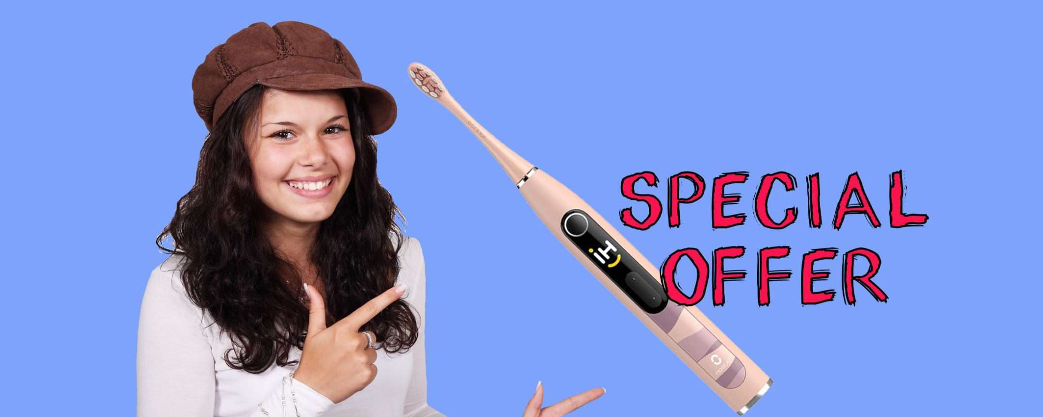 Spazzolino elettrico sonico Smart in sconto WOW del 34% Spazzolino elettrico sonico Smart in sconto WOW del 34%