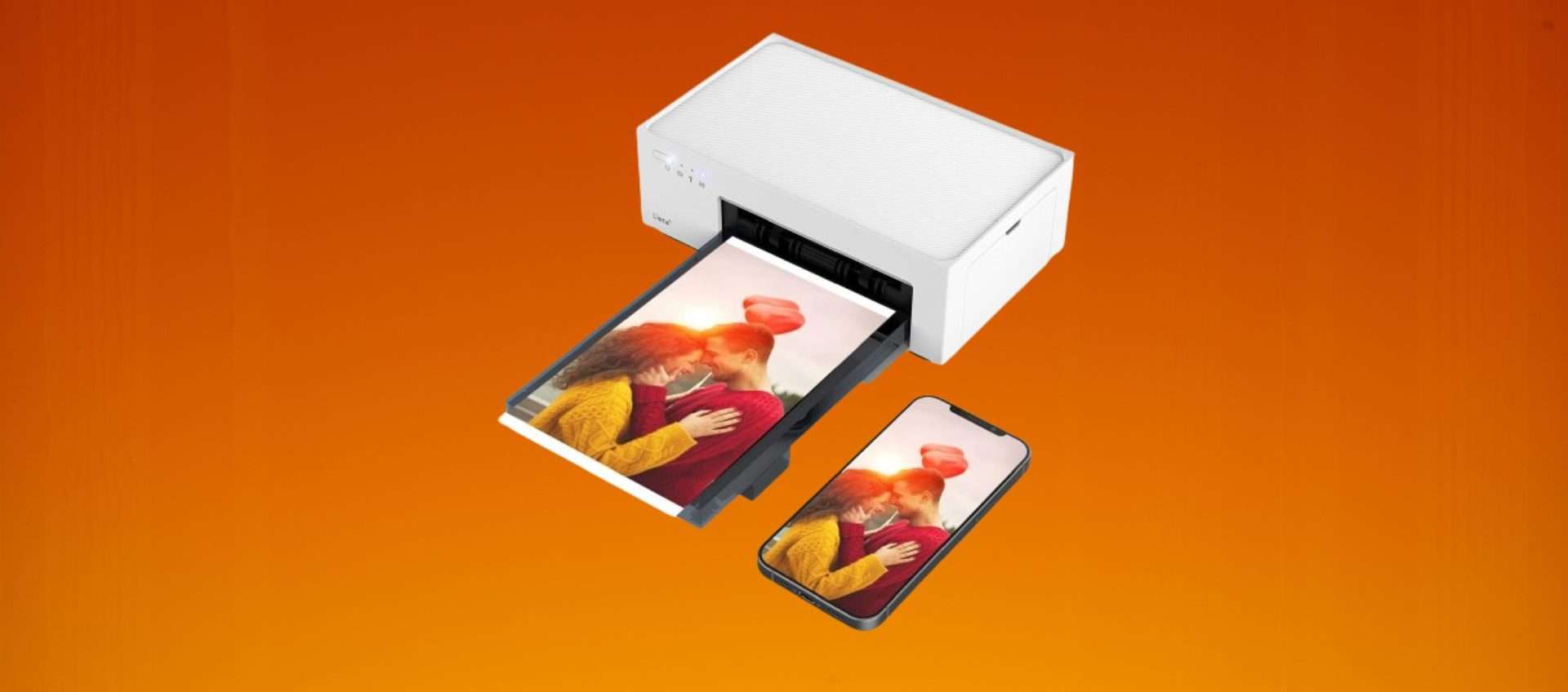 Stampante fotografica portatile in offerta: si collega allo smartphone e la porti ovunque Stampante fotografica portatile in offerta: si collega allo smartphone e la porti ovunque