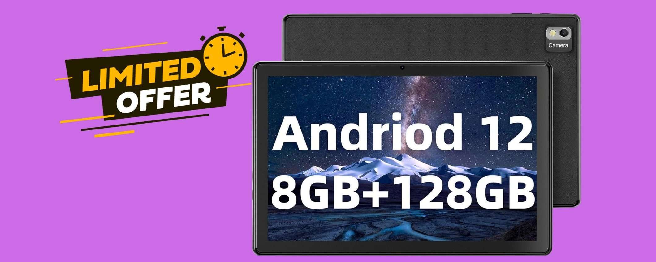 Questo Tablet da 10,1 Pollici è svenduto su Amazon: meno di 90€ solo per oggi Questo Tablet da 10,1 Pollici è svenduto su Amazon: meno di 90€ solo per oggi