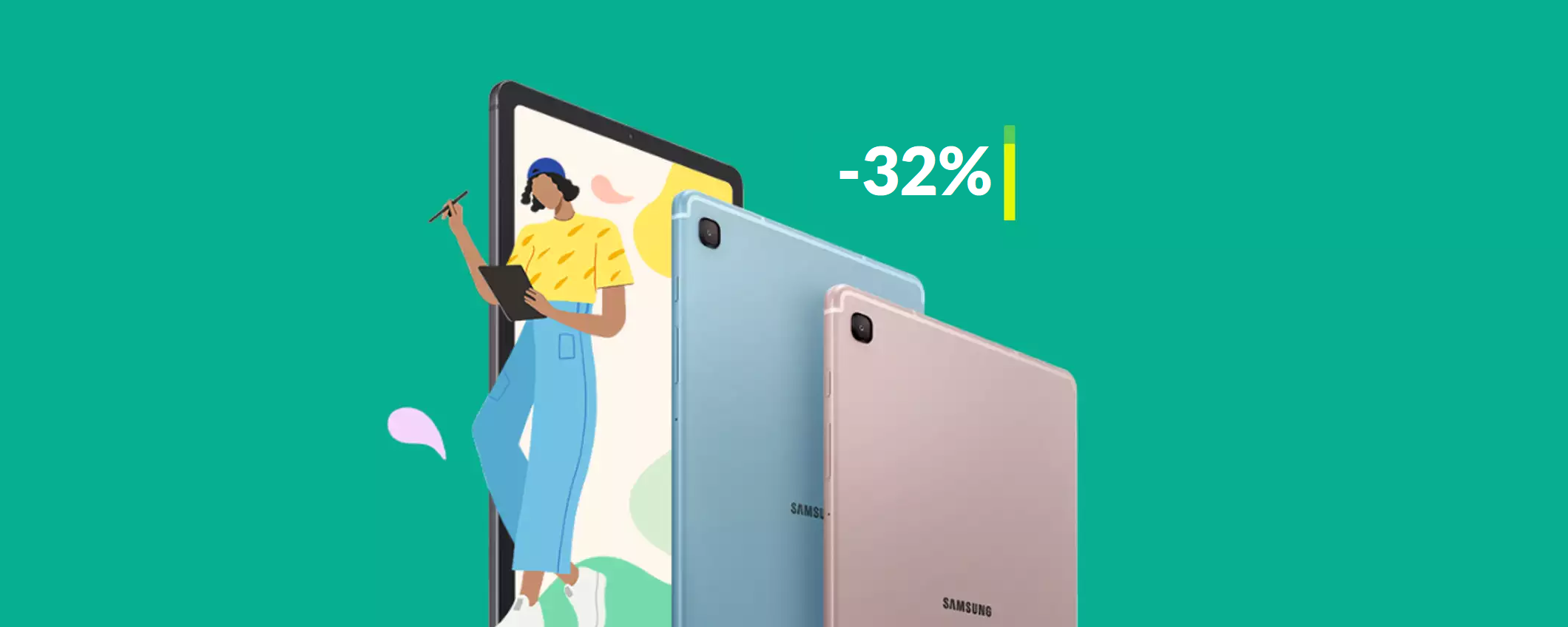 Tablet Samsung con S Pen: c'è un SUPER SCONTO di oltre 140€ Tablet Samsung con S Pen: c'è un SUPER SCONTO di oltre 140€