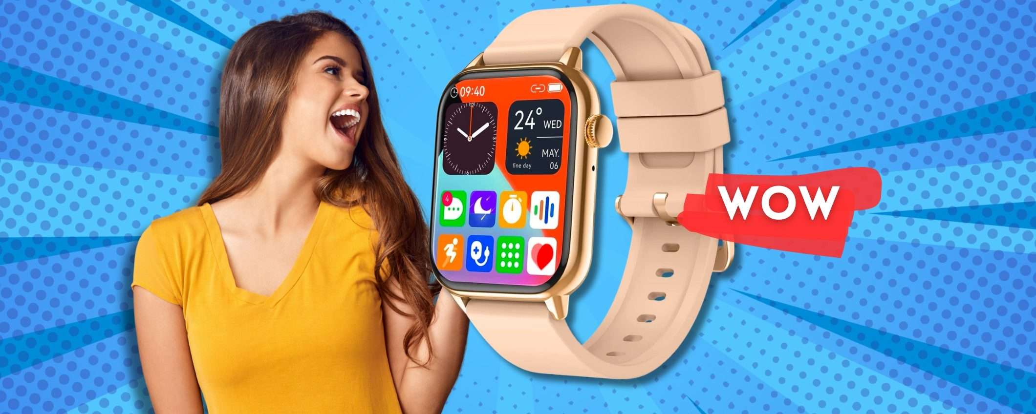 Smartwatch Android e iOS per un polso TECH a spesa minima: pochi pezzi Smartwatch Android e iOS per un polso TECH a spesa minima: pochi pezzi