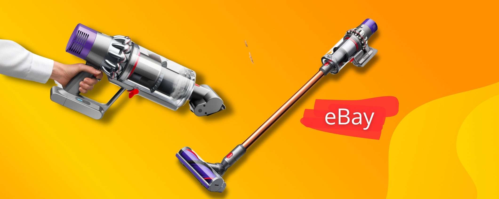 Dyson Cyclone V10 Absolute+ con codice sconto eBay per regalo BOMBA Dyson Cyclone V10 Absolute+ con codice sconto eBay per regalo BOMBA