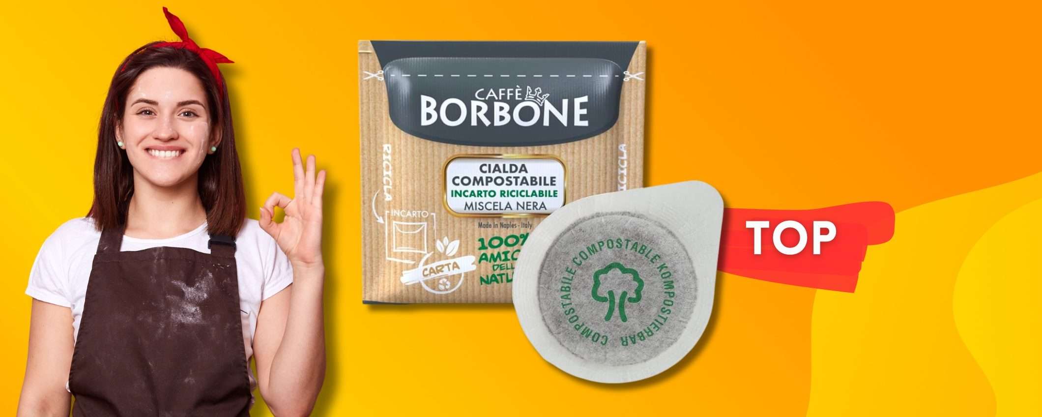 Caffè Borbone miscela NERA: 150 cialde ESE a soli 0,15€ ciascuna Caffè Borbone miscela NERA: 150 cialde ESE a soli 0,15€ ciascuna