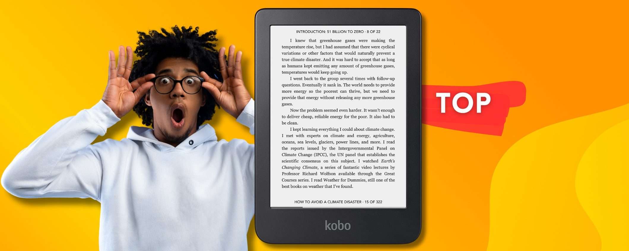 Kobo Clara 2E per leggere in digitale migliaia di libri e NON SOLO Kobo Clara 2E per leggere in digitale migliaia di libri e NON SOLO