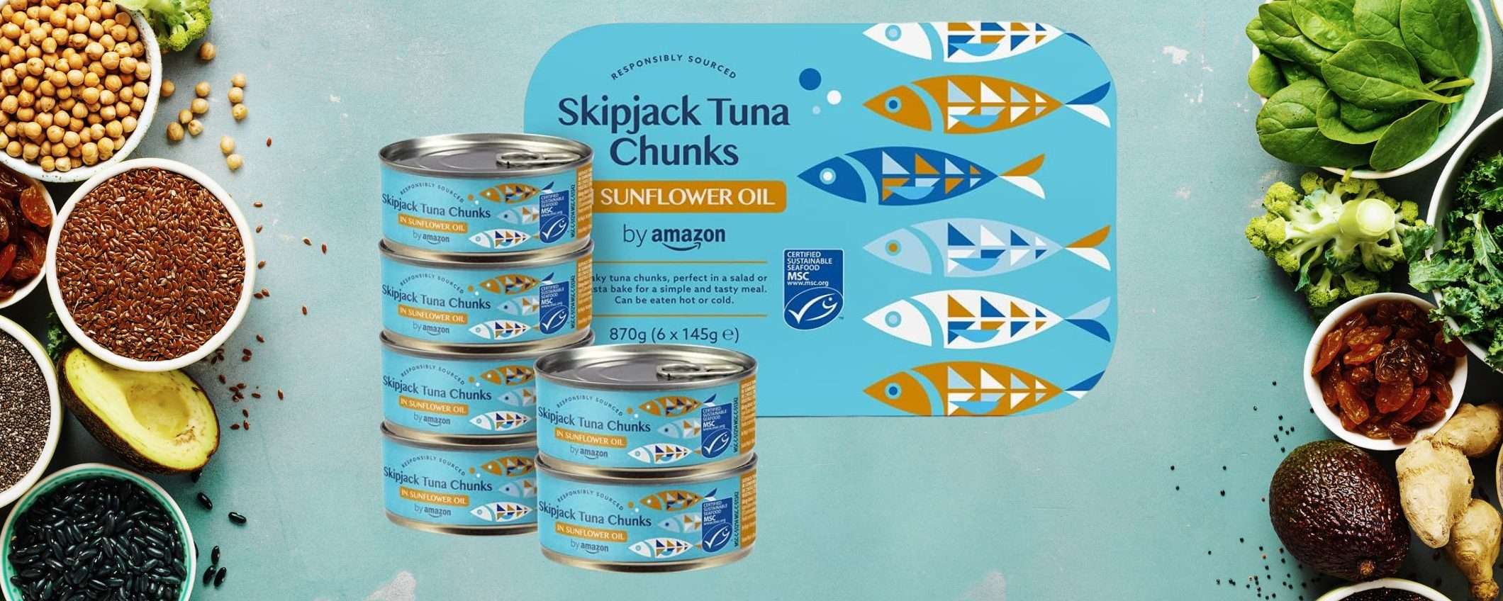 Tonno in scatola: 6 lattine da 145 grammi a 7€ su Amazon (promo SCORTA)