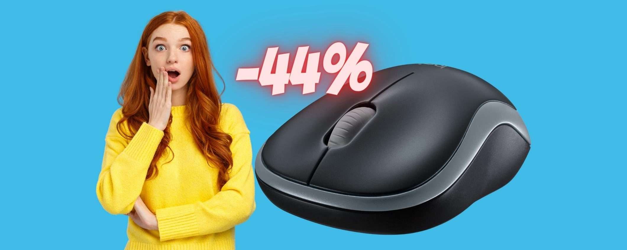 Torna l'OFFERTA FOLLE per il mouse Logitech M185 a 9,99€ Torna l'OFFERTA FOLLE per il mouse Logitech M185 a 9,99€