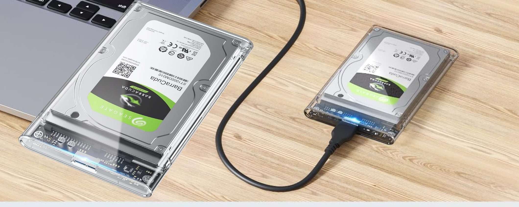 Vecchio hard disk a NUOVA VITA con 8,99€: genialata da avere (Amazon)