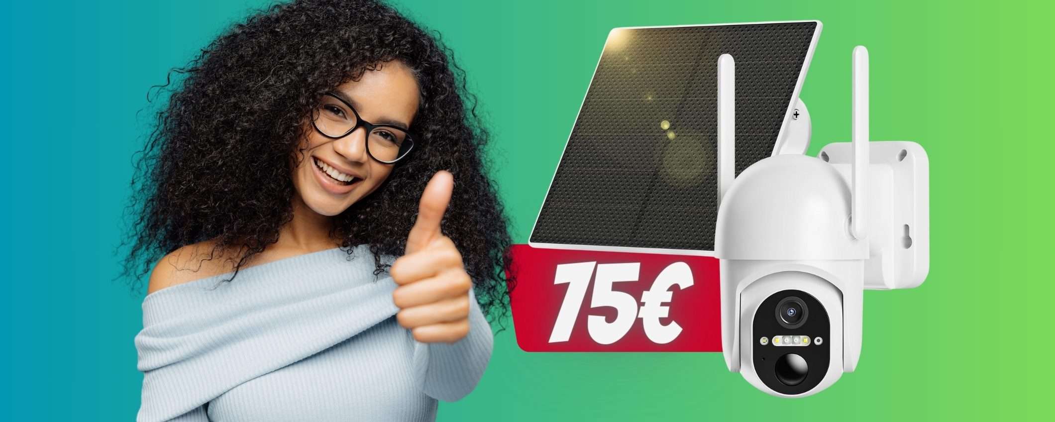 Videocamera di sicurezza con pannello solare e SIM a soli 75€ Videocamera di sicurezza con pannello solare e SIM a soli 75€