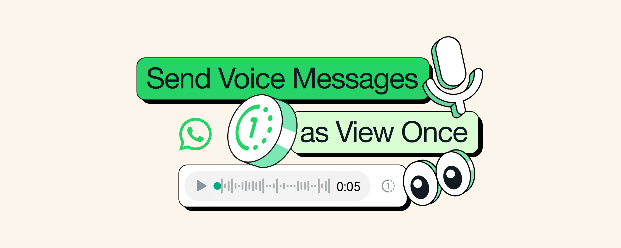 WhatsApp: disponibili i messaggi vocali che SCOMPAIONO WhatsApp: disponibili i messaggi vocali che SCOMPAIONO