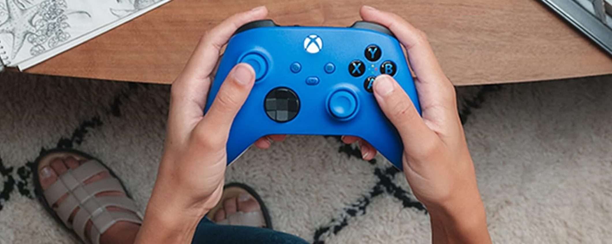 Controller Wireless Xbox: la bellissima colorazione Blu a soli 49€ su Amazon