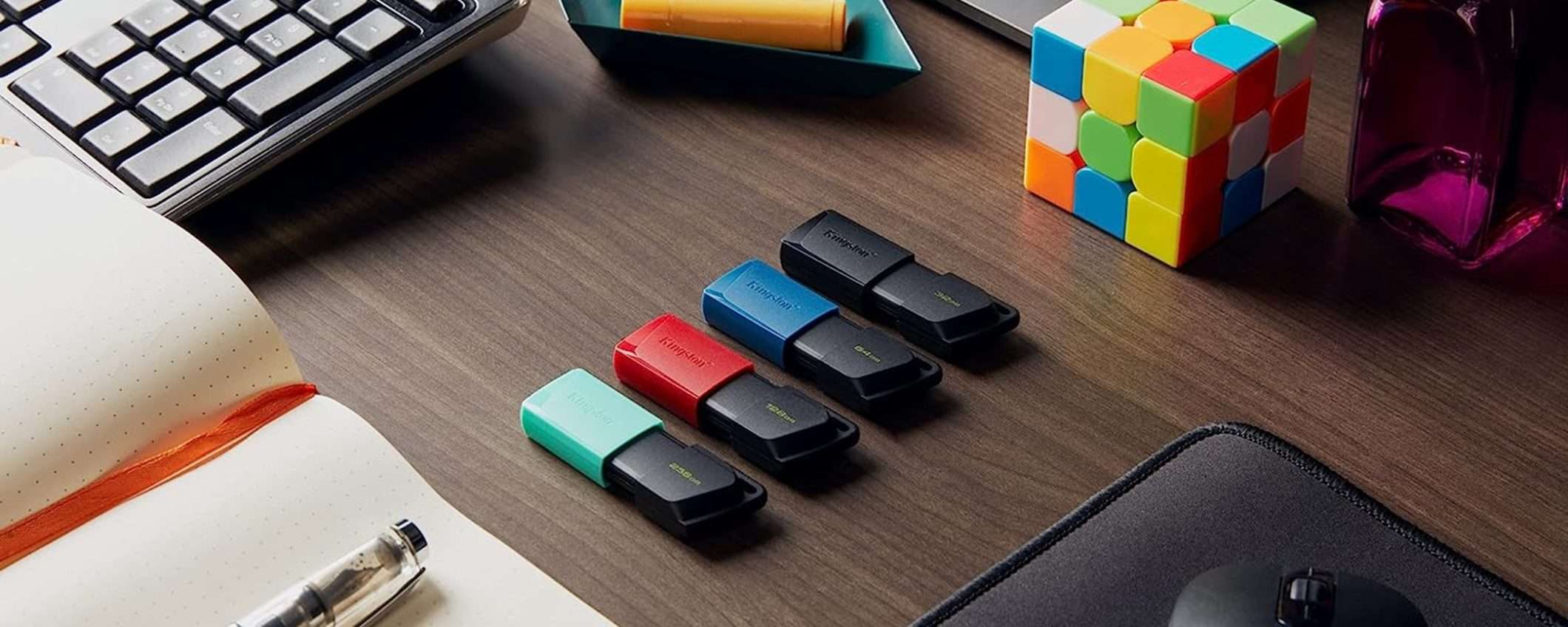 Pendrive Kingston DataTraveler Exodia M da 128GB a un prezzo IMPERDIBILE! Pendrive Kingston DataTraveler Exodia M da 128GB a un prezzo IMPERDIBILE!