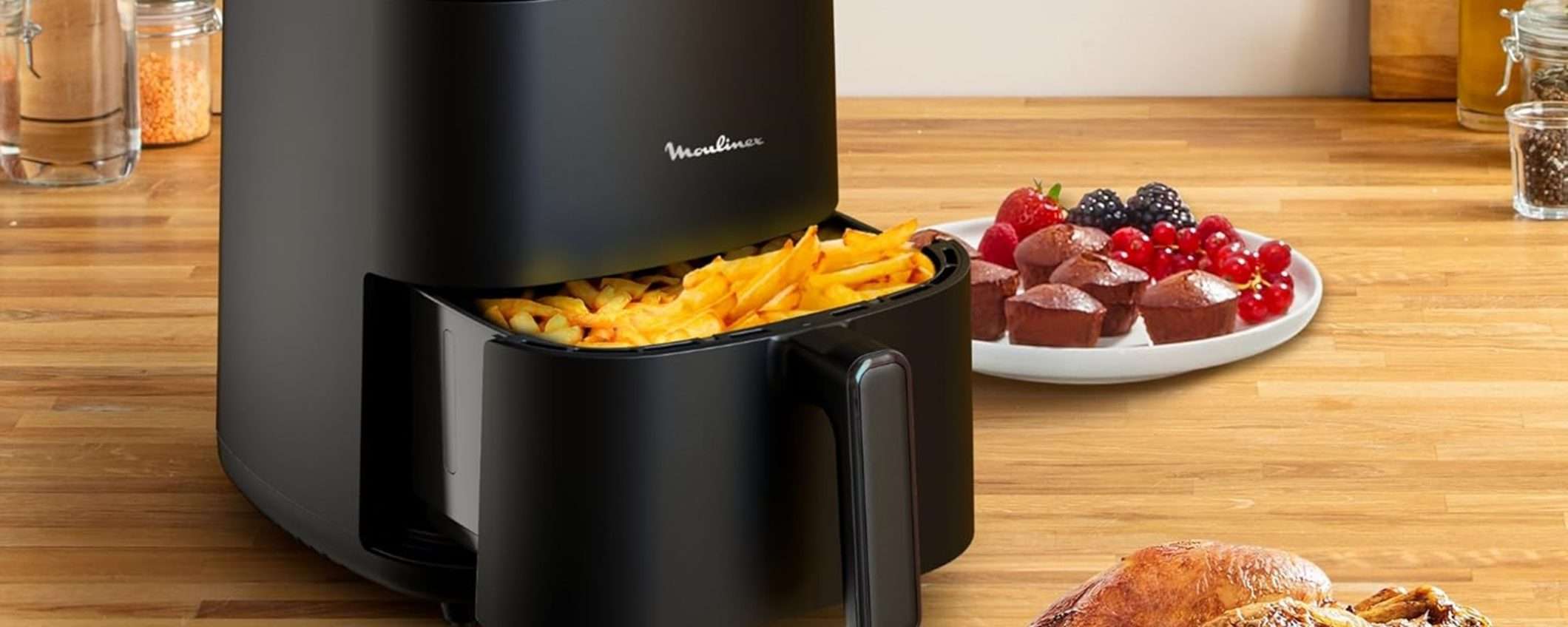 Friggitrice ad aria Moulinex a soli 79€? AFFARONE di Amazon e MINIMO STORICO! Friggitrice ad aria Moulinex a soli 79€? AFFARONE di Amazon e MINIMO STORICO!