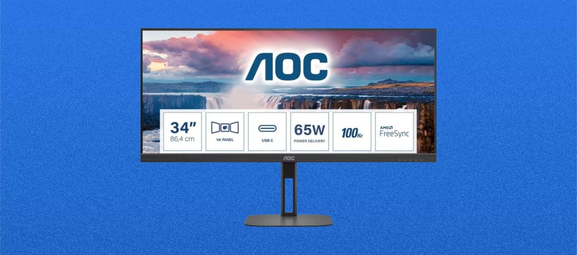 Monitor AOC da 34 Monitor AOC da 34