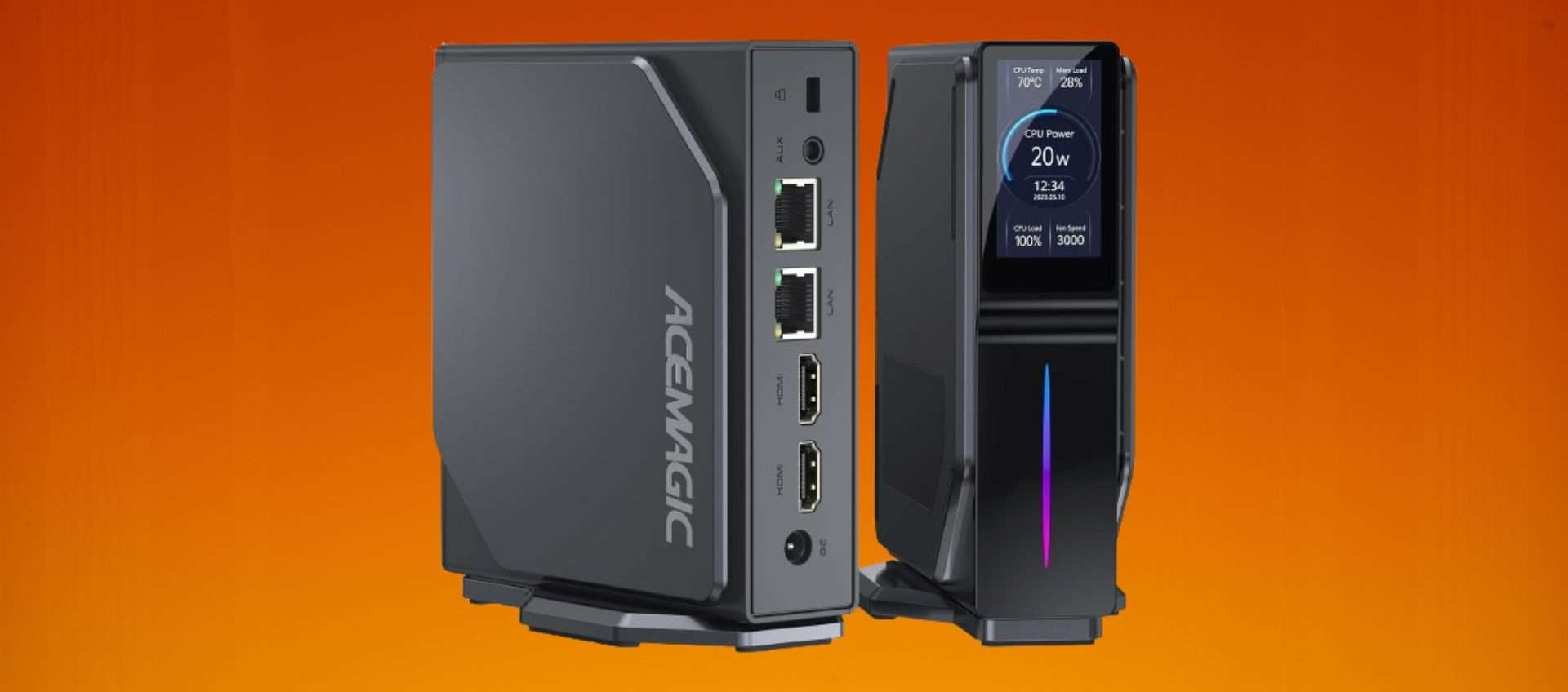Acemagic S1, Mini PC con schermo LED in offerta: tuo a meno di 260€ Acemagic S1, Mini PC con schermo LED in offerta: tuo a meno di 260€