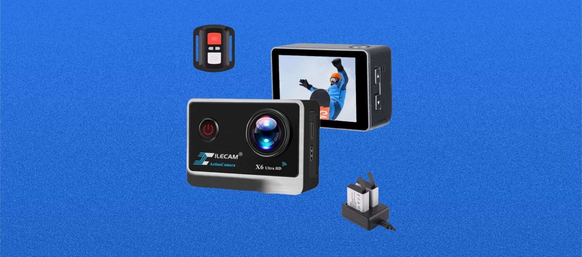 Action Cam 4K in super offerta su Amazon: il prezzo scende a solo 40,49€ Action Cam 4K in super offerta su Amazon: il prezzo scende a solo 40,49€