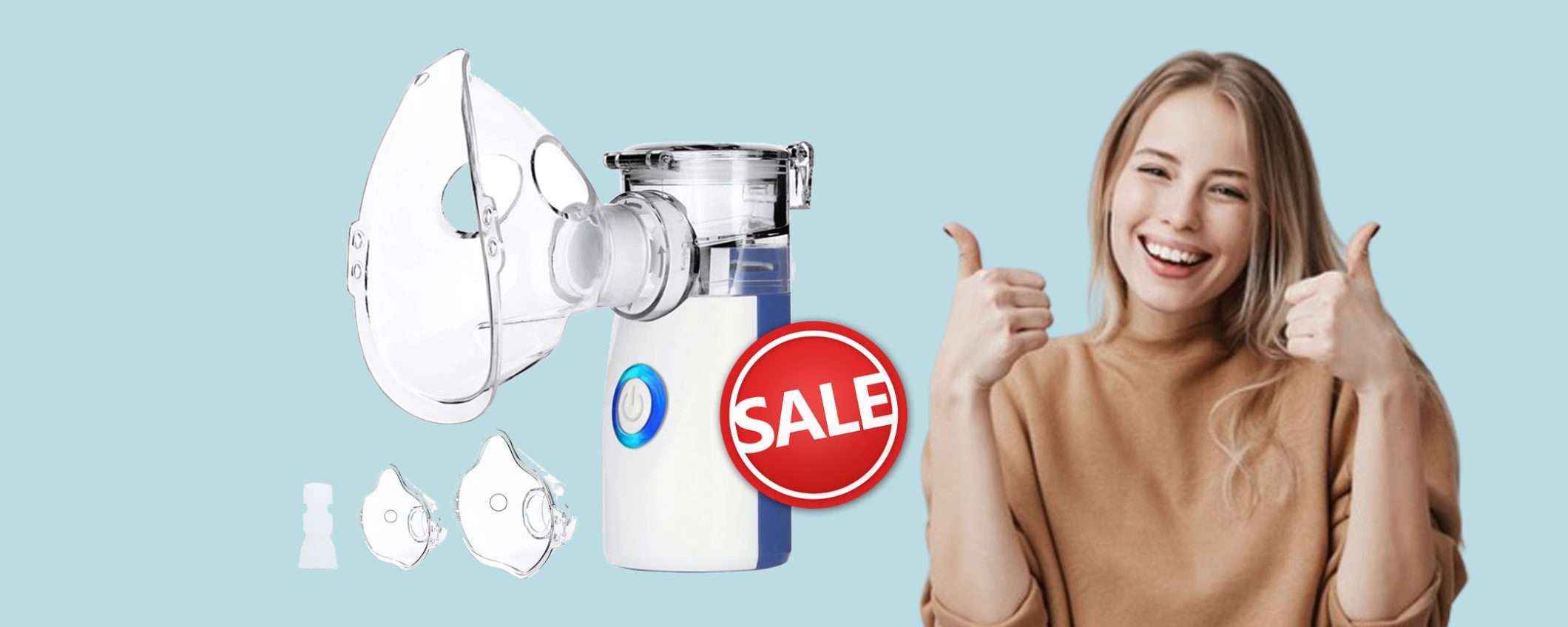 Aerosol portatile per adulti e bambini al prezzo TOP su Amazon Aerosol portatile per adulti e bambini al prezzo TOP su Amazon